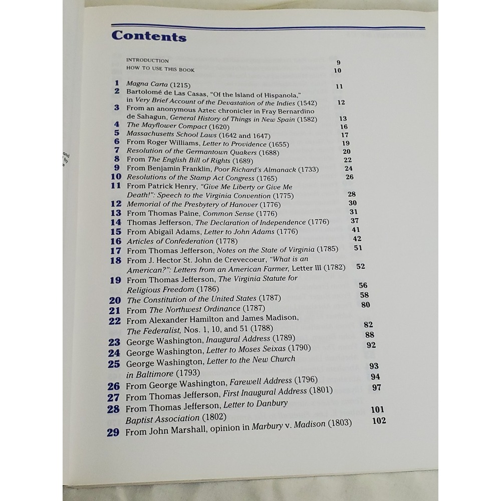 A History of US Sourcebook and Index Joy Hakim Oxford University Press Paperback - Picture 4 of 12